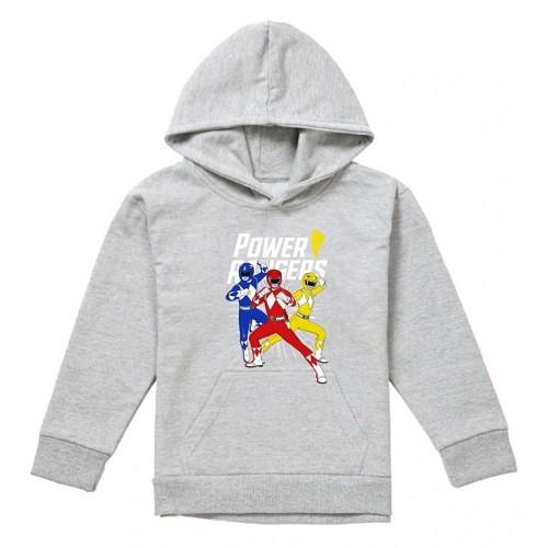 Power Rangers Childrens/Kids Trio Heather Pullover Hoodie