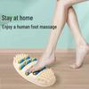 Foot Sole Massager: Pedal-Operated Acupoint Kneading and Rolling Device