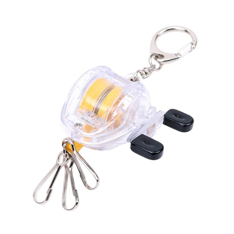 Fishing Tackle Fishing Reel Keychain Telescopic Buckle Fishing Accessories Quick Buckle Keychain Lock Buckle