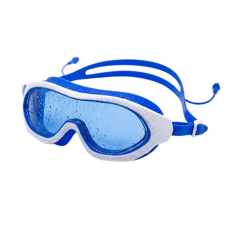 Silicone Large Frame Hd Clear Anti Fog Adjustable Swimming Goggles Diving Eyewear For Adult Men Women