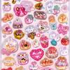 Resin Crystal Cute 3D Stickers Shiny Stickers Texture Decals Self-Adhesive for School Student Teen Child Car Craft Laptop Bottle