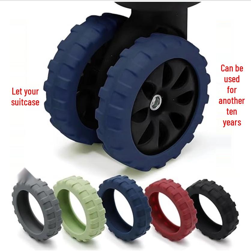 

Износостойкое Противоскользящее Резиновое Покрытие для Колеса Чемодана - Бесшумный Аксессуар для Замены для Путешествий