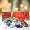 Christmas Creative Aromatherapy Candle: Large-bellied Jar, Home Fragrance, Birthday Gift, Round Small Iron Box, Souvenir Gift