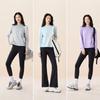 SOFSIL Women's Long Sleeve Elastic Sports Base Layer