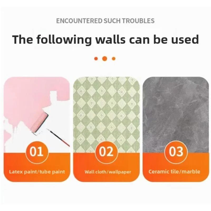 Round Transparent Soft Silicone Non-slip Door Stopper Muffler Wall Protector Self-adhesive Door Handles Bumper Protective Plug