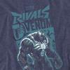 Marvel Rivals Unisex Adult Symbiote Venom Heather T-Shirt