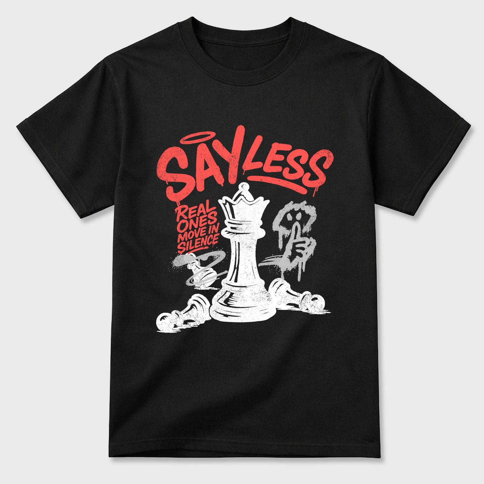 Say Less Graphic T-Shirt - best T-Shirts to wear with jordans Max 90 Infrared L