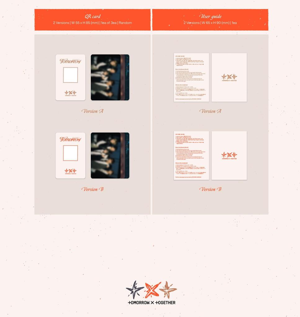 TXT 6th Mini TOMORROW Albums 'minisode 3 (Weverse Ver.)' (Korean Edition)