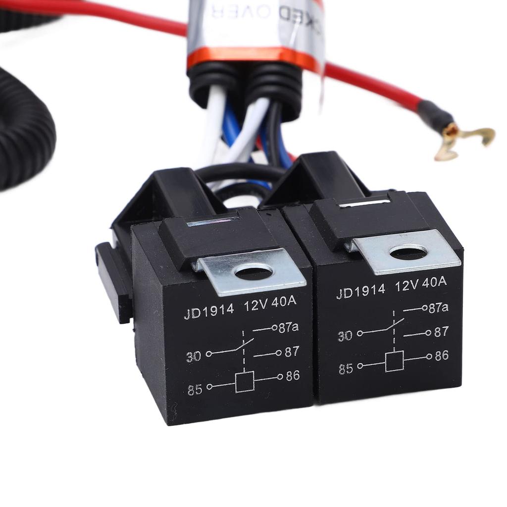 H4 LED Headlight Wiring Harness, H4 Headlight Relay Harness Kit, H4 Relay Harness, LED