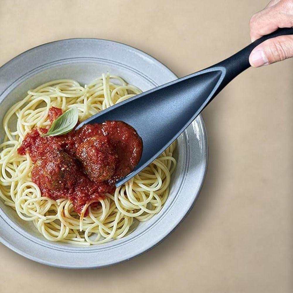 Non Stick Cooking Spoons BPA-Free Baking Cookware Premium Silicone Stirring Spoons  Mixing