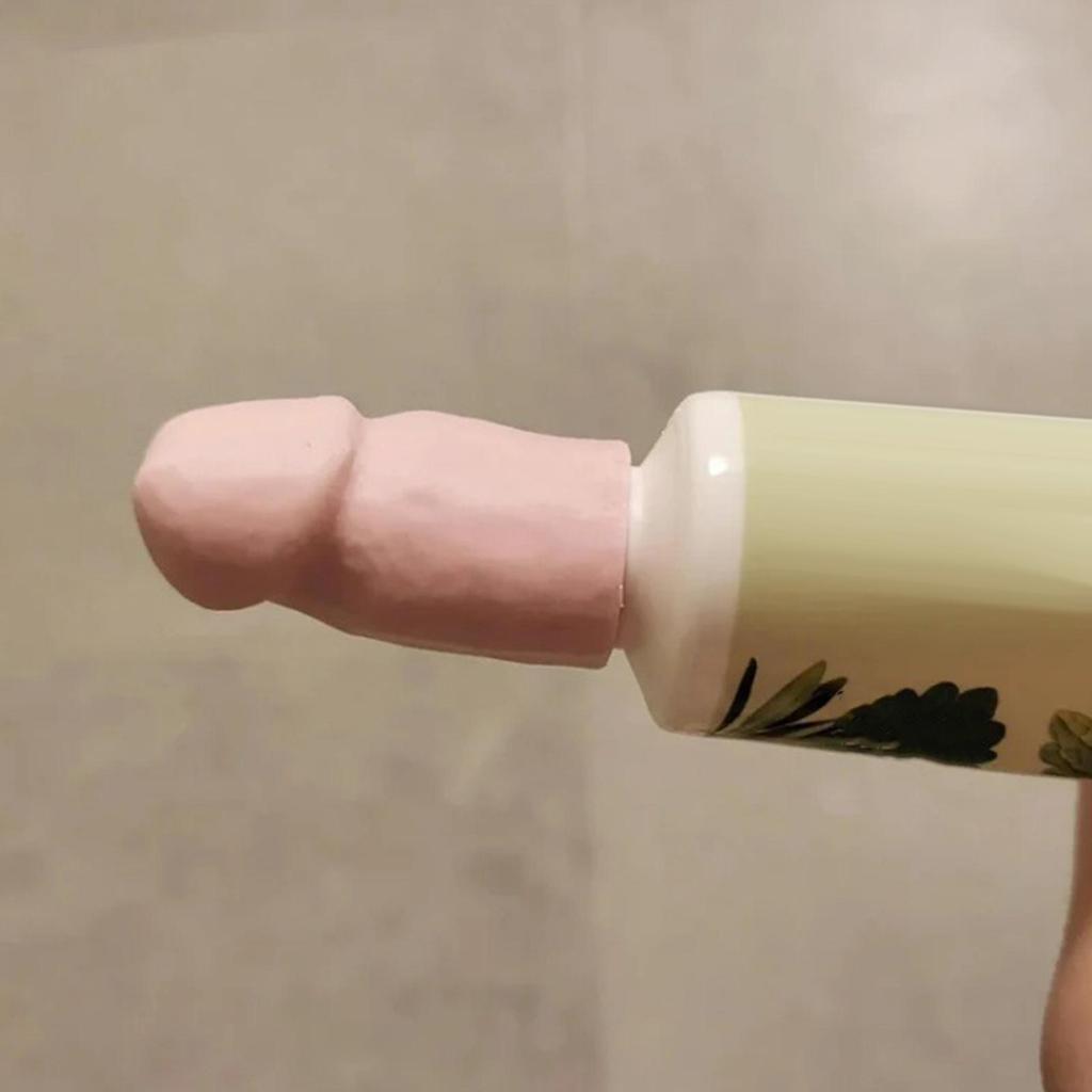 Toothpaste Cap Dispenser Dust Protection Universal Easy To Install Creative 3D Printed Toothpaste Tube Squeezer