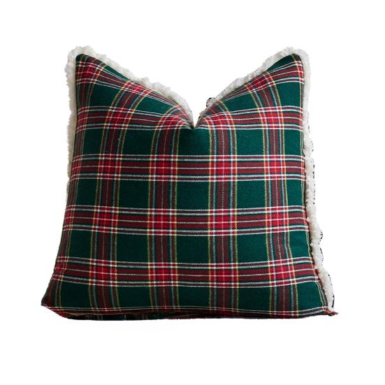 

Yousheng Рождественские клетчатые наволочки 18x18 дюймов Винтажный фермерский дом Зимние квадратные наволочки для гостиной дивана кровати