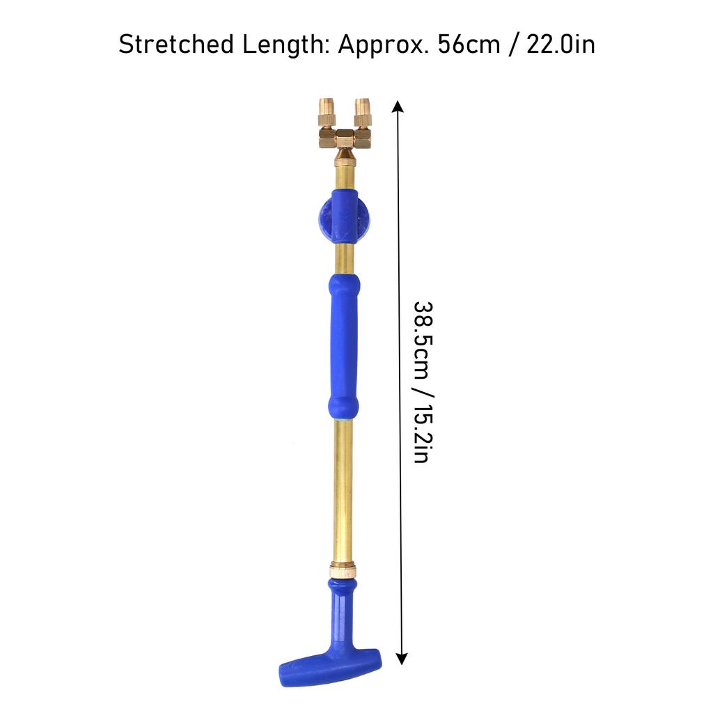 Bottle Type Sprayer with Double Nozzles G3/4 Female Thread Water Sprinkler for Garden Lawn Irrigation Irrigation Sprayer