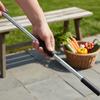 Weeding Rake Heavy Duty Detachable Soil Tiller Hoe RustResistant and Cultivator Combo Tool for
