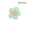 Brooches Knitting Handmade Flowers Self-Assembly Accessory Accessories Clothes Ornament Material Jewelry Yarn Ornaments