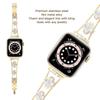 Women Diamond Bracelet Strap Metal Belt Watch Band for Apple Watch Ultra2 49/45/44/42/41/40/38mm Iwatch Series 8 7 SE 6 5 4 3