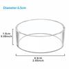 Baseball Display Stand Rack Transparent Scratch-Resistant Golf Ball Storage Holder Organizer for Collector Gift Home Decor