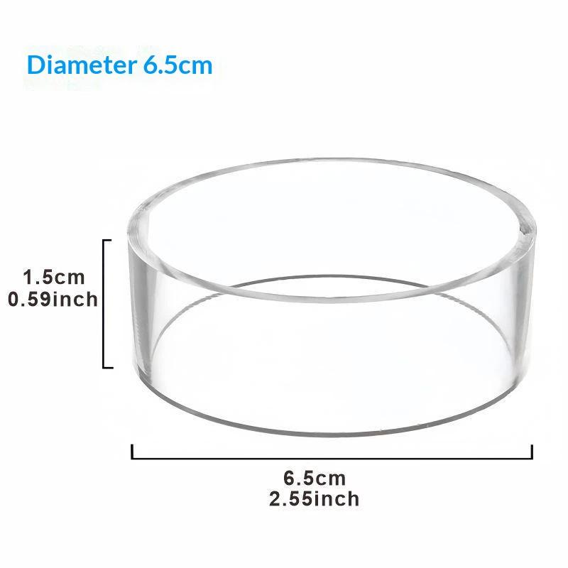 Baseball Display Stand Rack Transparent Scratch-Resistant Golf Ball Storage Holder Organizer for Collector Gift Home Decor