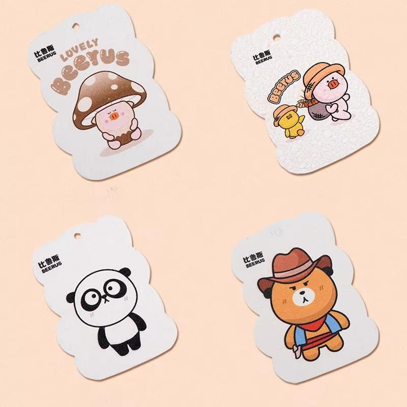 

1/4pcs/lot Compressed Cotton Printed Dishwashing Sponge Kitchen Household Cleaning Scouring Pad Cartoon Wood Pulp Cotton Sponges
