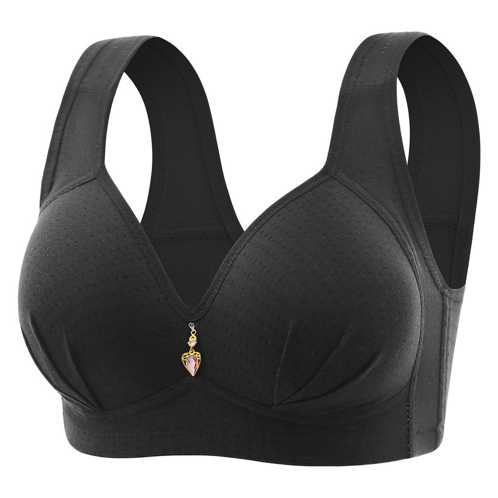 Comfortable Wire-Free Bra for Middle-Aged and Elderly Women