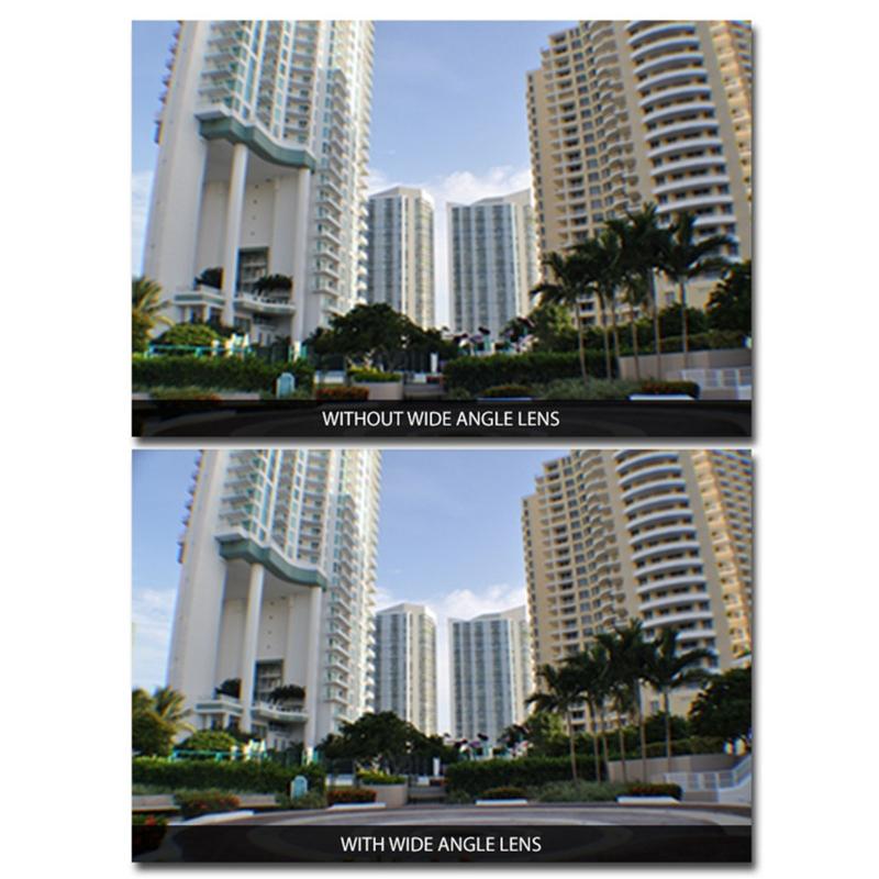 High Definition Wide-angle Macro Lens 55mm 0.45X Multi-layer Coated Wide Angle Lens with Macro Portion for Camera