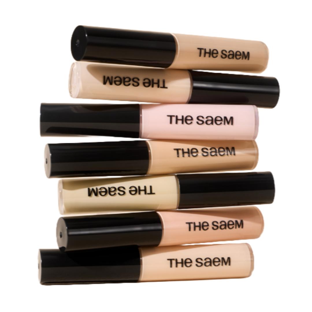 

Консилер The Saem Cover Perfection Tip (10 вариантов) 0.5 Ice Beige