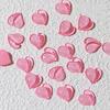 20Pcs/Pack Nail Beauty Lightweight Beautiful Decorative Ladies Peach Heart Nail Art Decorations Parts Nail Charms