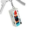 Retro Mini Keychain Thumb Camera 1080P HD Recorder Built-in Flash Auto Focus 130 Wide Angle Lens LCD Screen Portable Camera