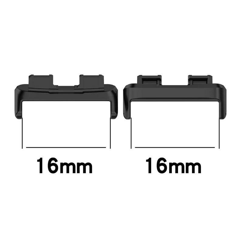 1Pair Adapter For Huawei Band 8 9 10 Watchband Strap Connector Bracelet 316L Stainless Steel For Huawei Band10 Accessories