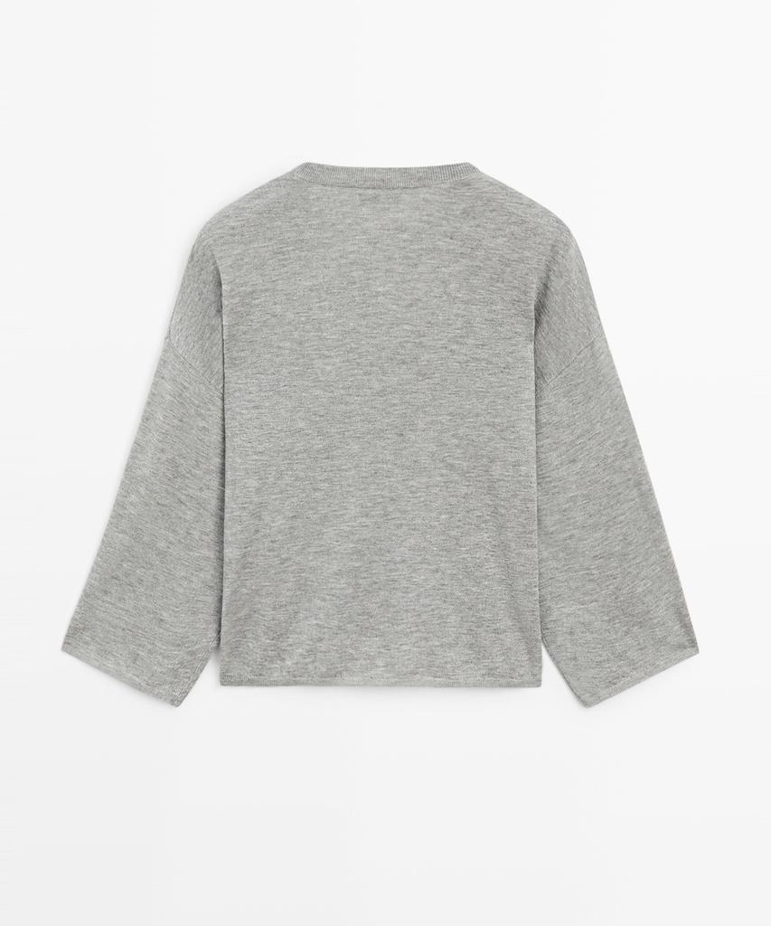 Masimodutti Wool Blend Round Neck Sweater