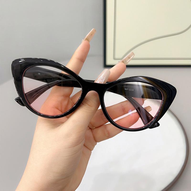 

JYL TS Sunglasses Women UV Protection Plain Frame WF1239 A-8096 темно-малиновий колір