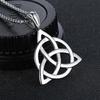 Stylish Simple Alloy Triangle In One Retro Unisex Domineering Necklace