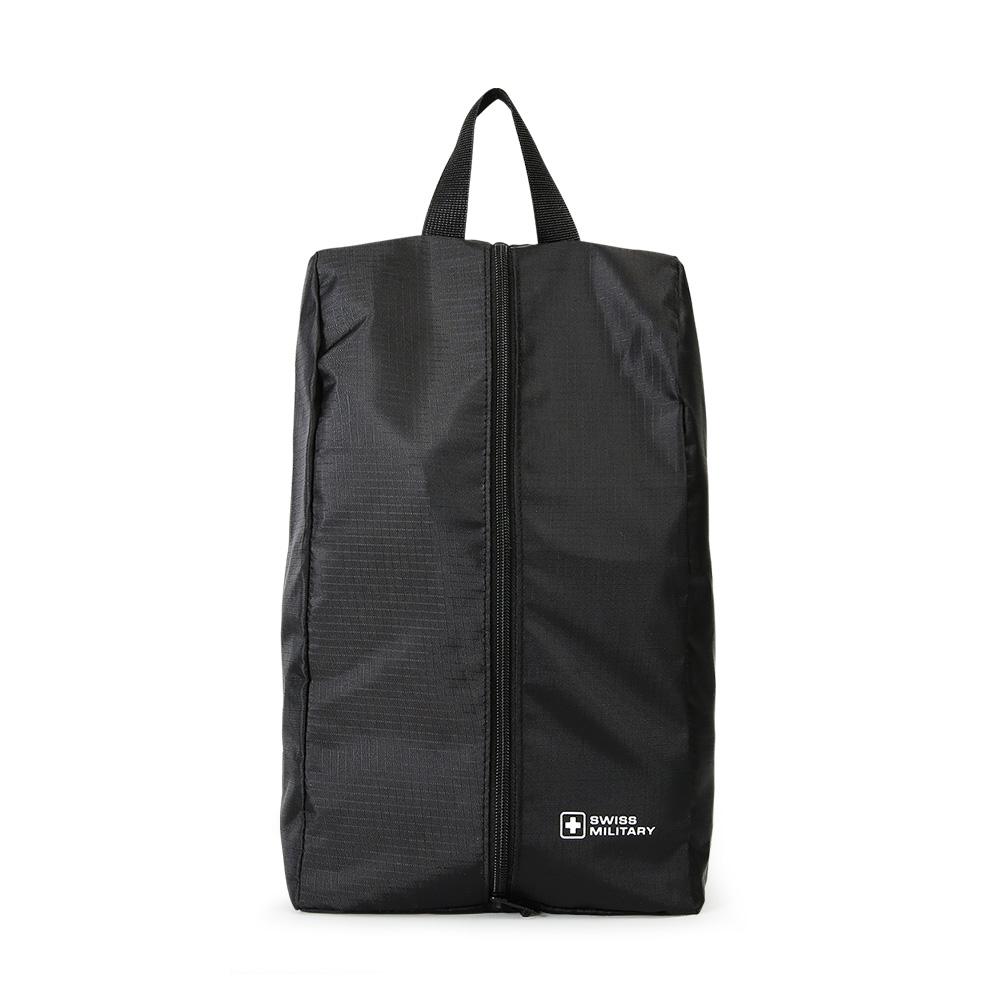 Swiss Military Carrier Travel Bag-In-Bag Pouch Set Of 5 Premium Model Sm-B5Pl Black