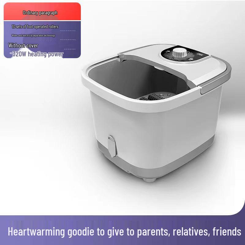 Smart Electric Foot Bath with Temperature Control and Automatic Massage