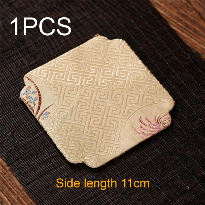 

Kung Fu tea set mat placemats for table placemat kitchen Chinese embroidery tea cup holder Coaster Teapot mat Insulated coaster