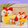 Plush Rooster Cute Toy Adorable Cartoon Sleep Soother Girls Kids Birthday Gift