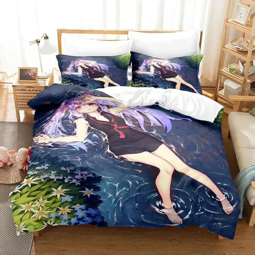 Lightweight Elegant 3D Print Anime Plastic Memories Isla Bed Size Boy Adult King Queen Quilt Comforter