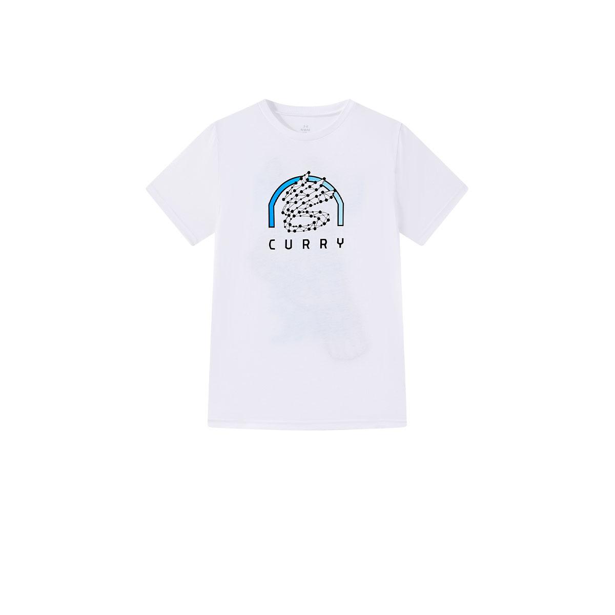 Футболки Under Armour для школьников с круглым вырезом, тонкие 1390410BS 120