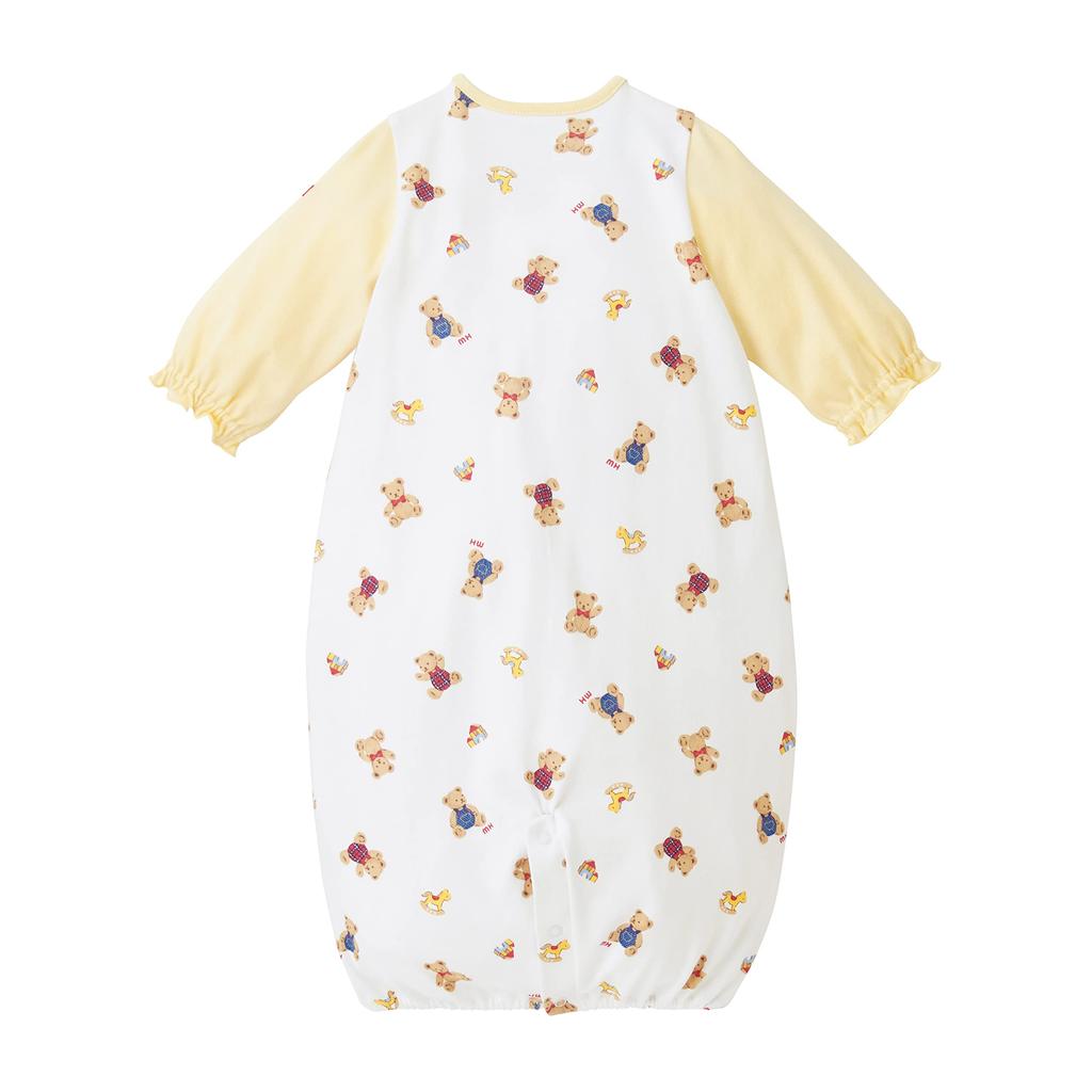 MIKI HOUSE All Coverall Made in for Boys and Preparing for Baby Baby Size Two-Way Romper, Japan, Girls, Newborn, Maternity, Clothes, Clothes, 50-70cm,