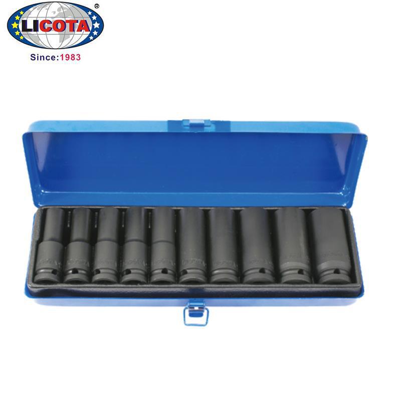 LICOTA 1/2" Hex Metric Pneumatic Socket Set 26-38mm A4026L