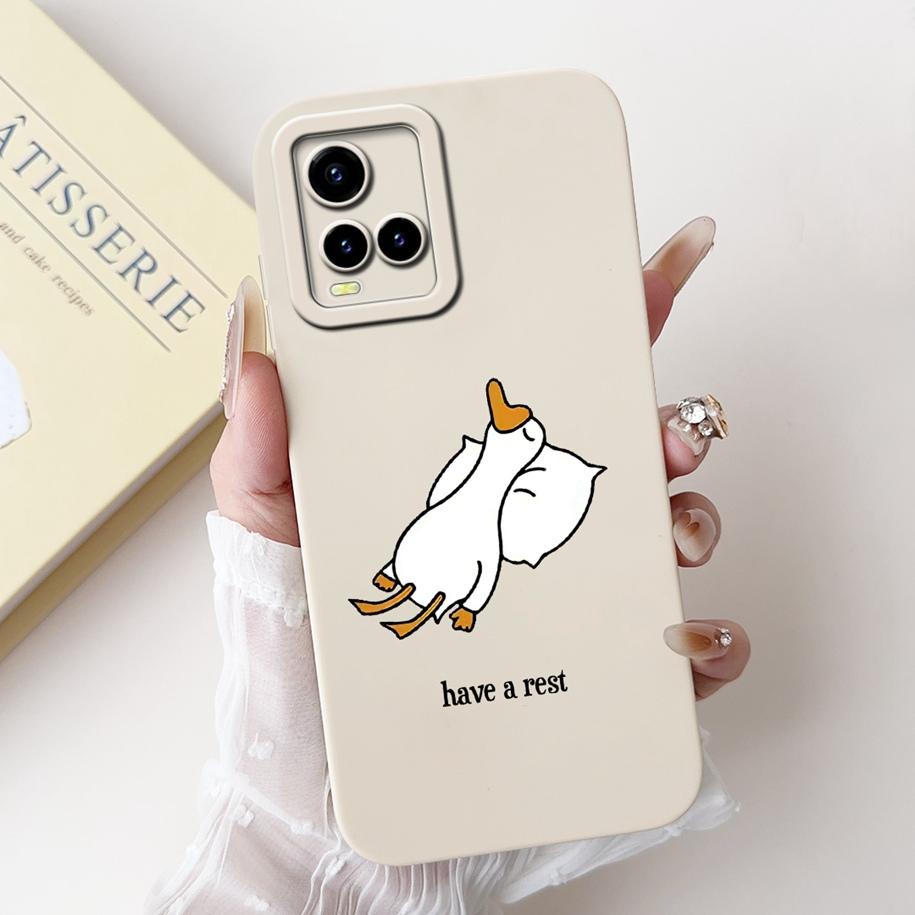 For Vivo Y21 2021 Case V2111 Silicone Cover For vivo Y21S Y33S Flower Protector Back Cover For Vivo Y21A Y21T Y33T VivoY21 Funda