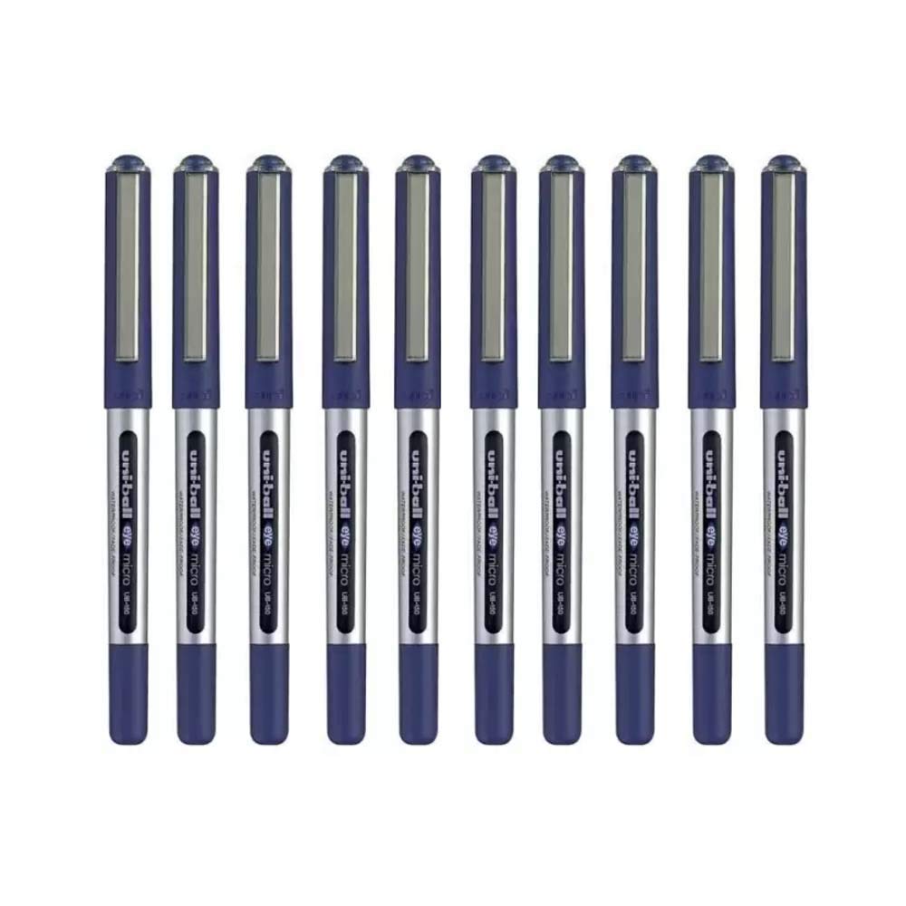 

uni-ball Eye UB-150 0.5mm Roller Ball Pen Blue Ink Pack of 10 Smooth Writing Office School Supplies