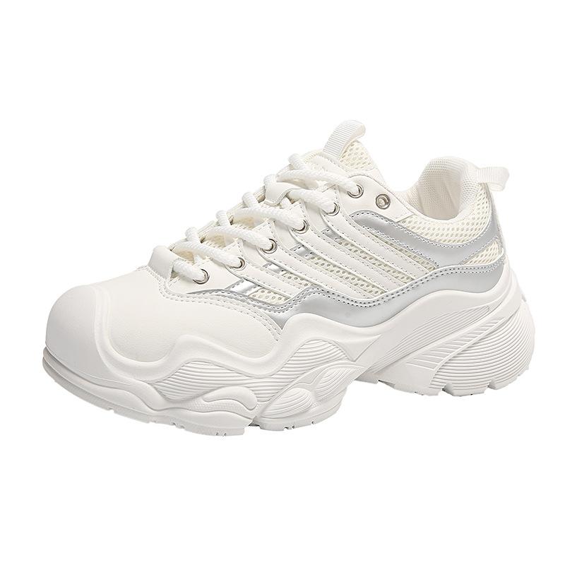 2025 Autumn New Korean Version Breathable Dad Shoes Women Ins Student Casual Shoes Platform Running Shoes Women CGA680