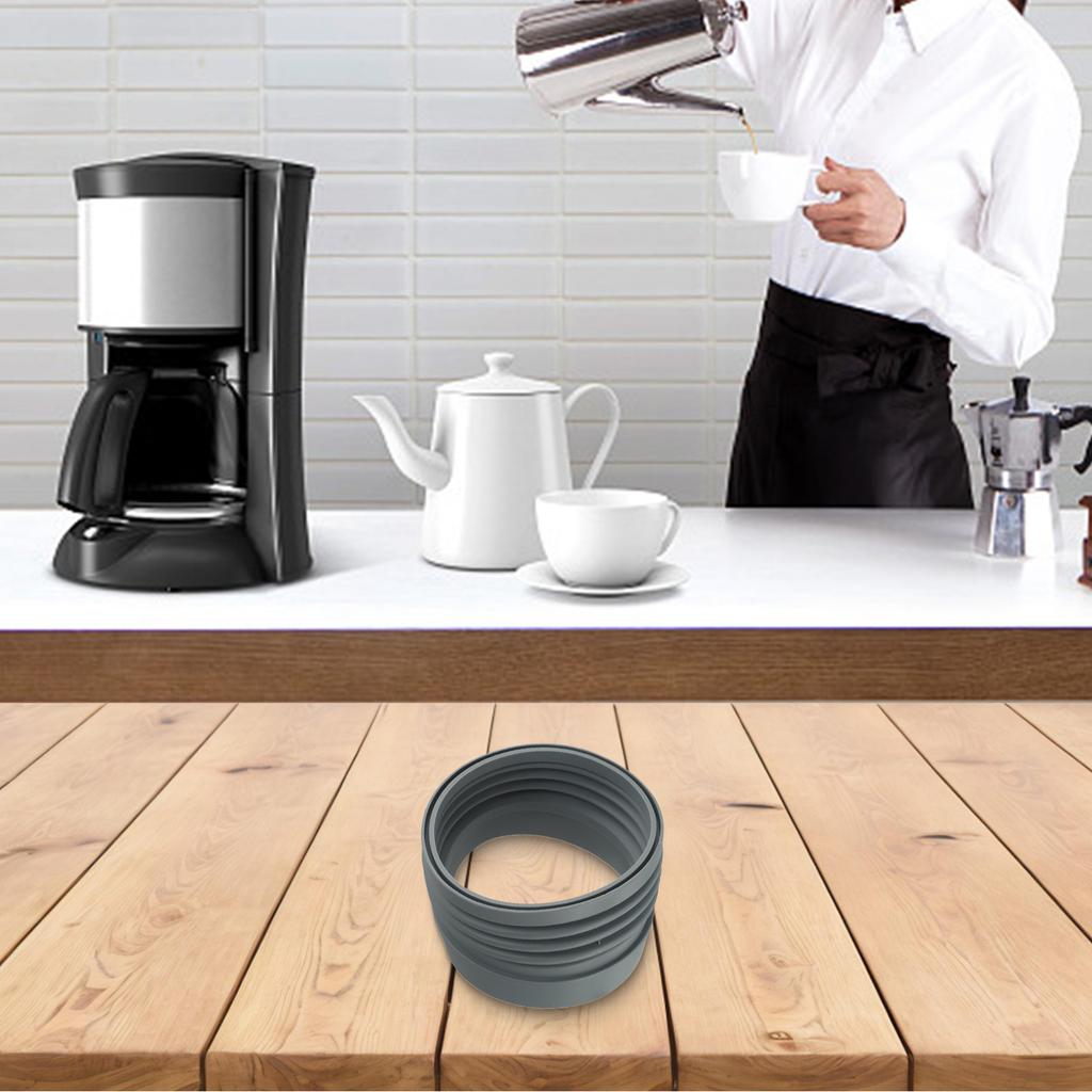 Brew Better Espresso with Grey Silicone Bellow For Fellow OPUS Grinder