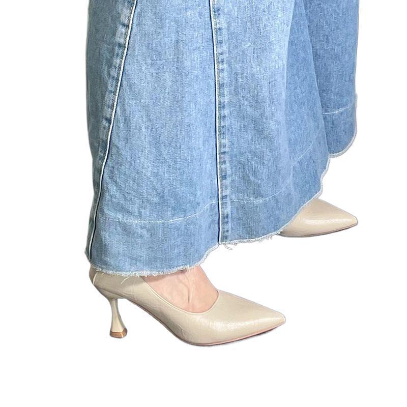Not tired feet comfortable pointed high heels women's spring and autumn new models not tired feet single shoes women interview versatile