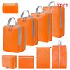 Travel Storage Organizer Set With Waterproof Polyester For Packing And Laundry