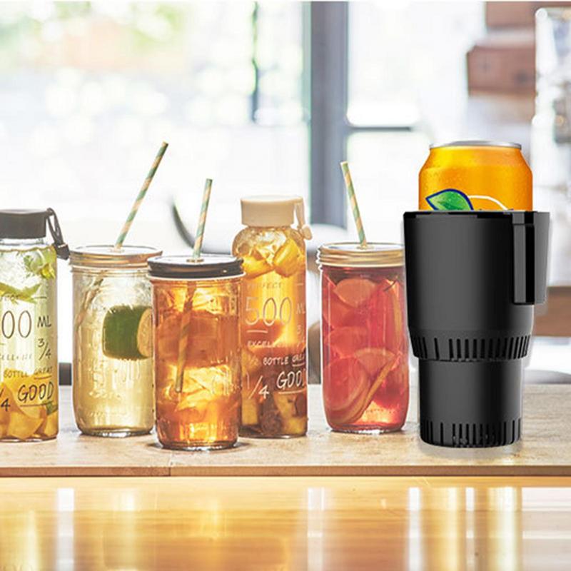 Quick Cooling Silence Smart Car Cooling Cup For Coffee Milk Drinks Electric Beverage Cooler Holder Travel Mini Car