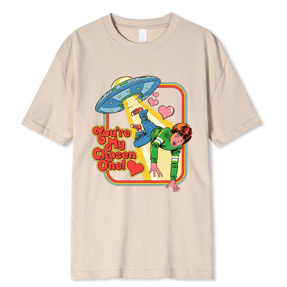 Horror Comic Series Sell Your Soul Economics For Children Men Tshirts Loose Cotton Tee Clothing Street T-Shirt