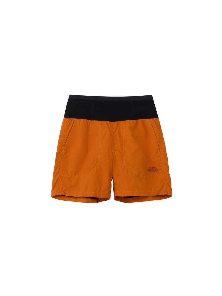 The North Face Free Run Yam Size L Women's Shorts, Orange,
