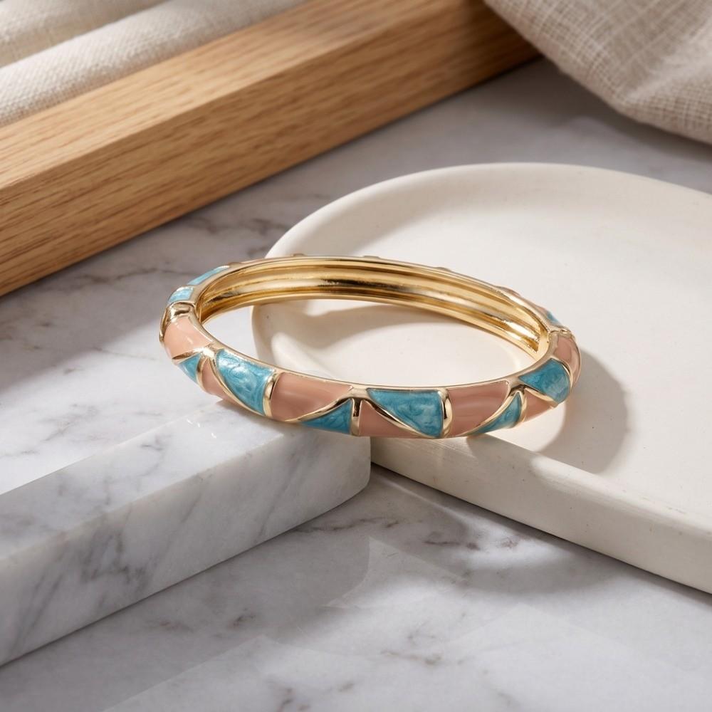 Willow Leaf Chinese Bamboo Joint Bangle Grid Bamboo Women's Hand Bracelet Ladies